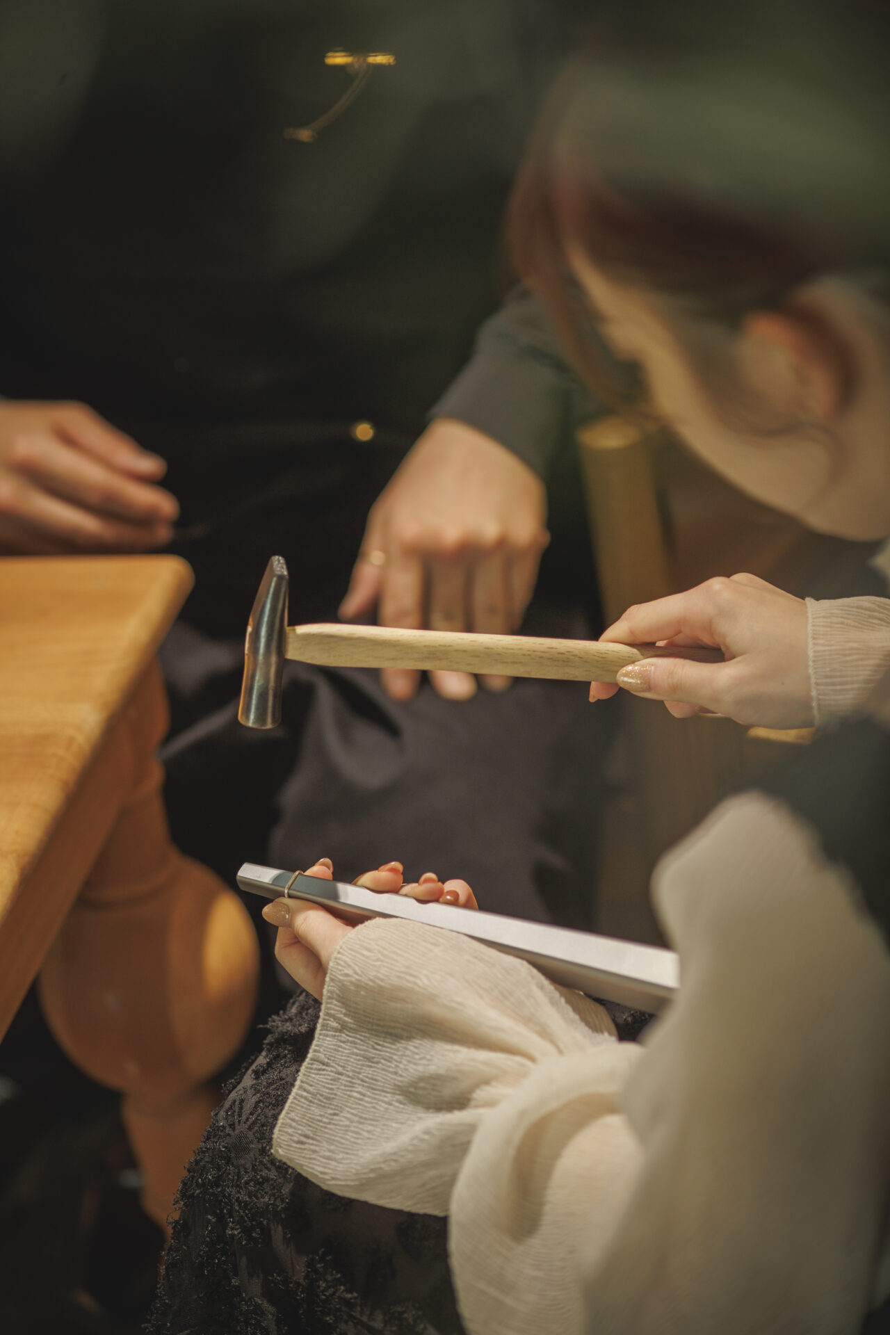 工具を使って模様づけ