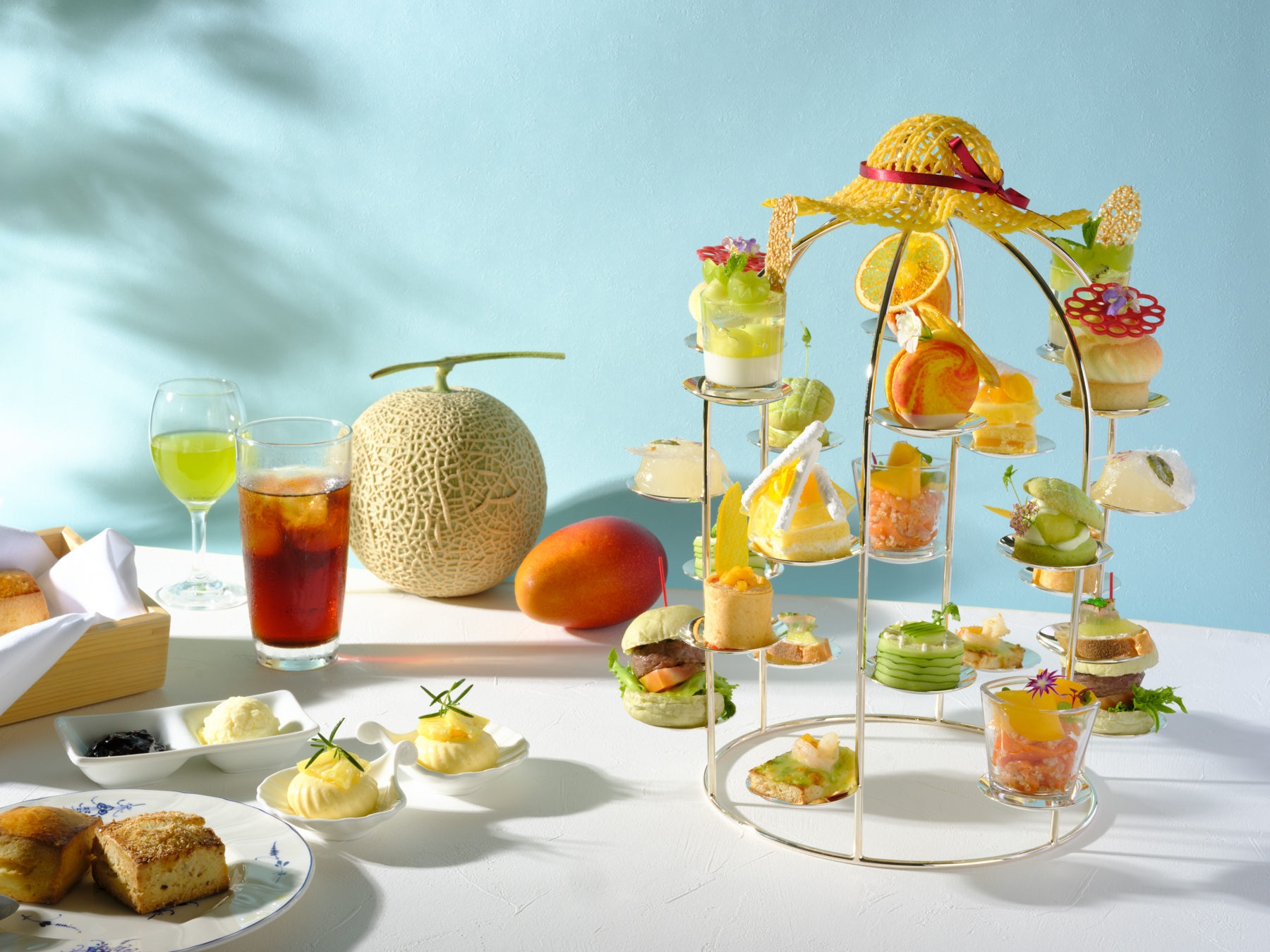 長崎マリオットホテルで夏限定アフタヌーンティー ~ Mango ＆ Melon~を楽しめます