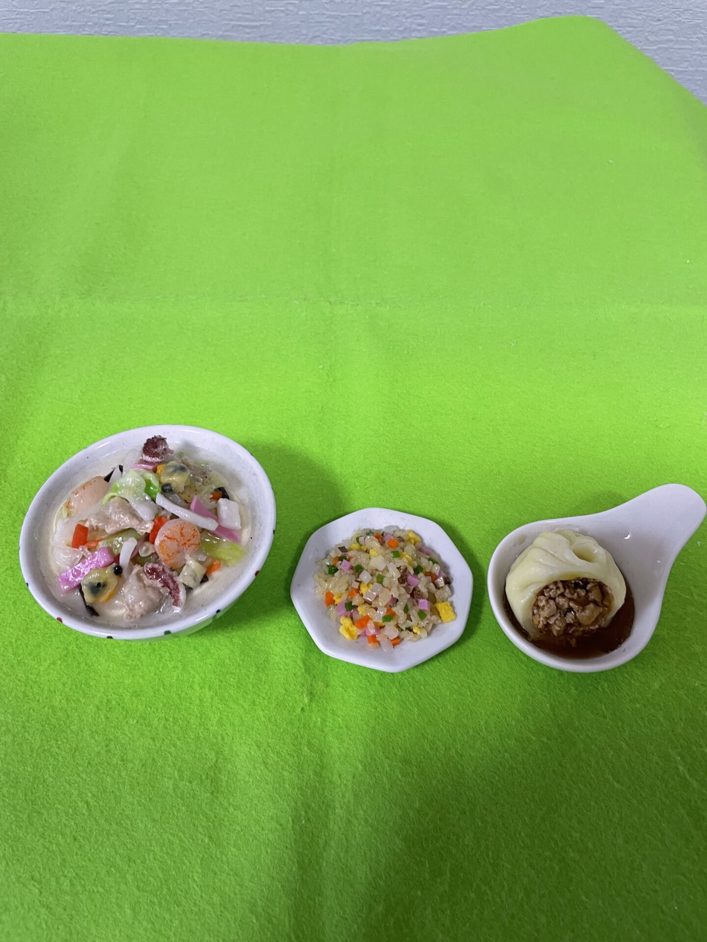 長崎名物ちゃんぽんまで食品サンプルに