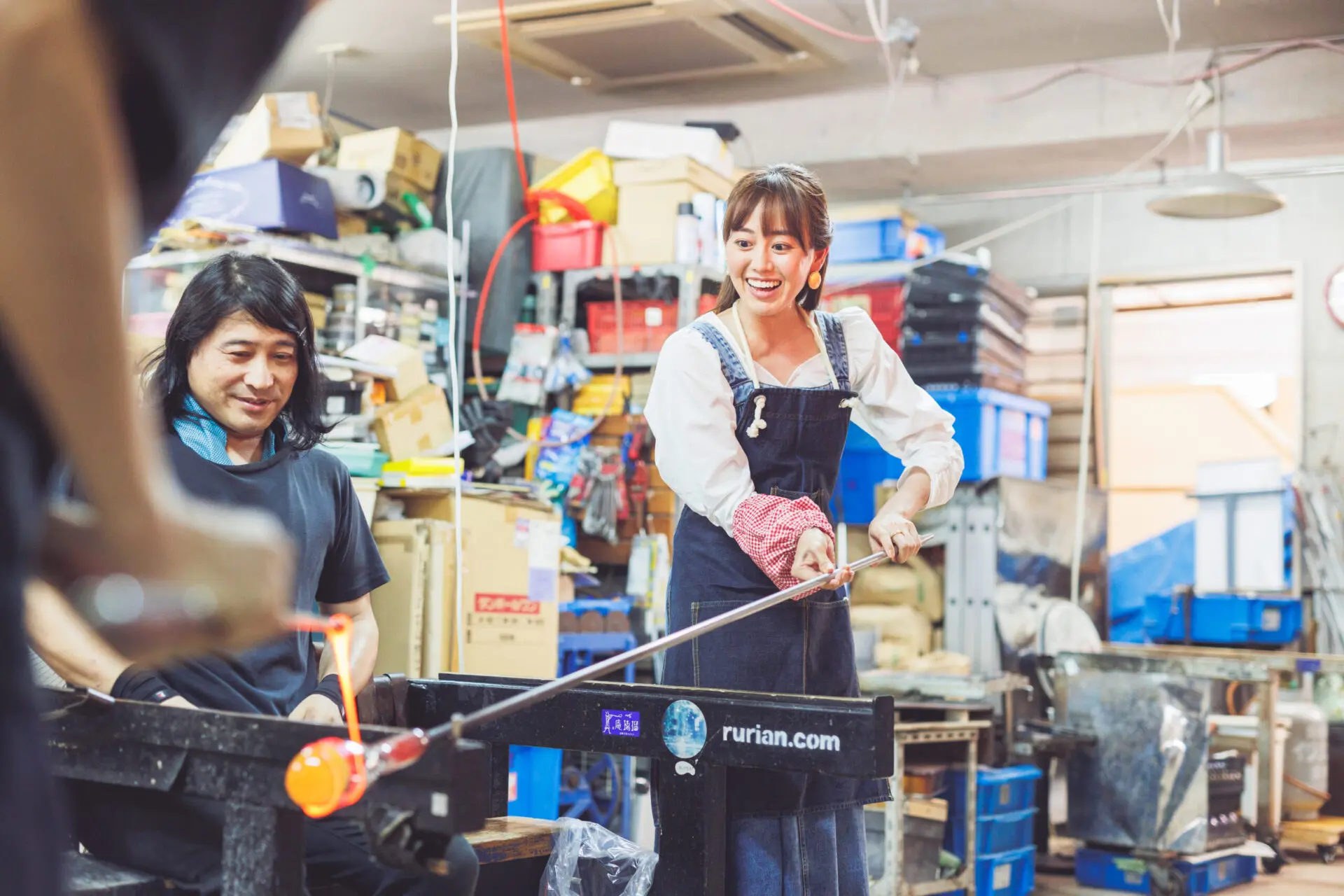 吹きガラス体験 – PLAY NAGASAKI