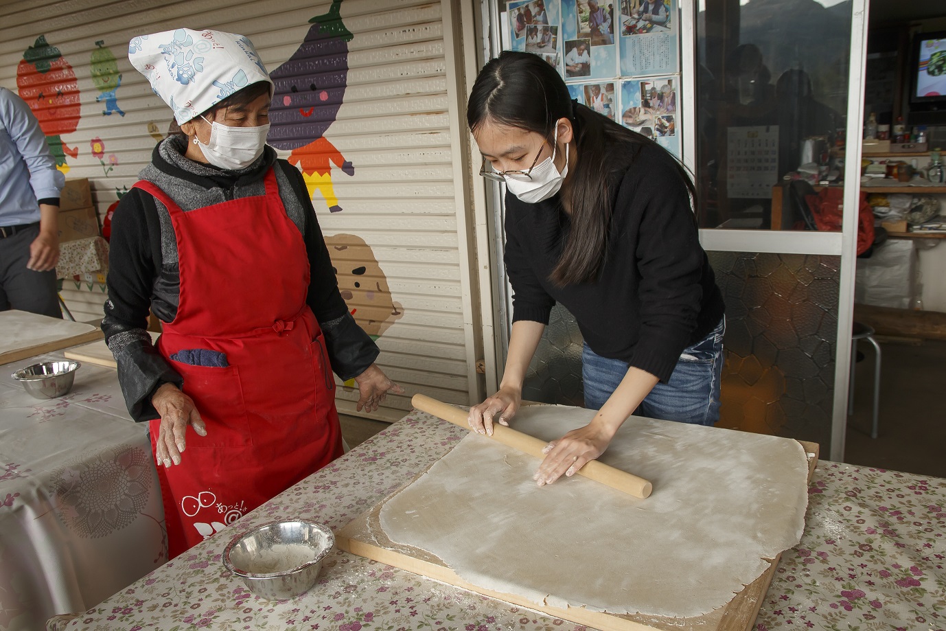 自然の中で本格そば打ち体験