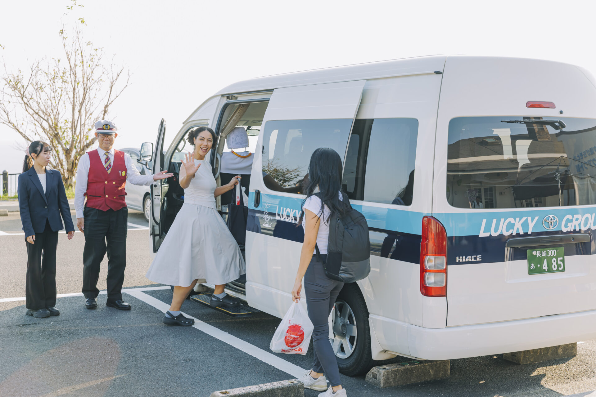 ラッキータクシーで行く!! 外海めぐりとかんころ餅作り⛪*英語ガイド同行*